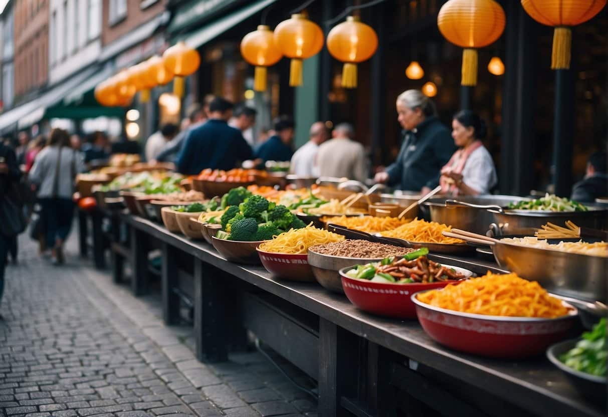 The bustling streets of Copenhagen are lined with colorful lanterns and the tantalizing aroma of sizzling stir-fry. Tables are filled with smiling diners enjoying steaming bowls of noodles and fragrant dishes from the best Asian restaurants in the city