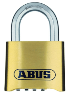 ABUS 180IB/50 er den bedste hængelås med kode i test