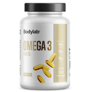 Bodylab Omega-3 er rangeret som nummer 3 på BedreEndBedst.dk's liste over de bedste fiskeolie/omega-3 i test