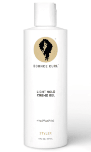 Bounce Curl Light Creme Gel er rangeret som nummer 8 på BedreEndBedst.dk's liste over de bedste Curly Girl produkter i test.