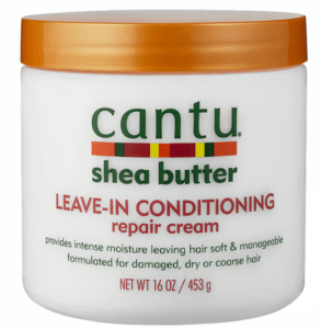 Cantu Shea Butter Leave-In Conditioning Repair Cream er rangeret som nummer 4 på BedreEndBedst.dk's liste over de bedste Curly Girl produkter i test.