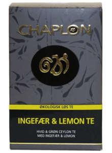 Chaplon Ginger & Lemon Tea er rangeret som nummer 5 på BedreEndBedst.dk's liste over de bedste hvid te i test.