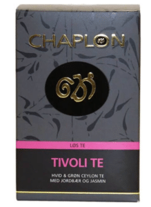 Chaplon Tivoli Tea er rangeret som nummer 4 på BedreEndBedst.dk's liste over de bedste hvid te i test.