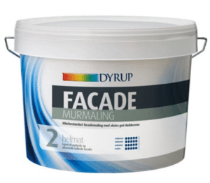 Dyrup 2 Facademaling Hvid 9L