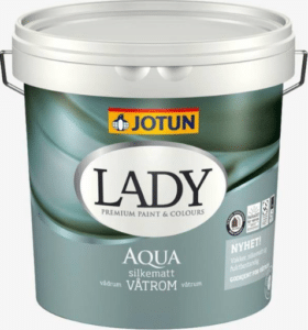 Jotun Lady Aqua Vådrumsmaling White 2.7L