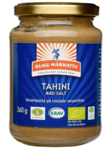 Kung Markatta Tahini Med Salt er rangeret som nummer 7 på BedreEndBedst.dk's liste over de bedste tahin i test