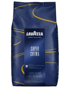 Lavazza Super Crema Kaffebønner er rangeret som nummer 2 på BedreEndBedst's liste over de bedste kaffebønner i test