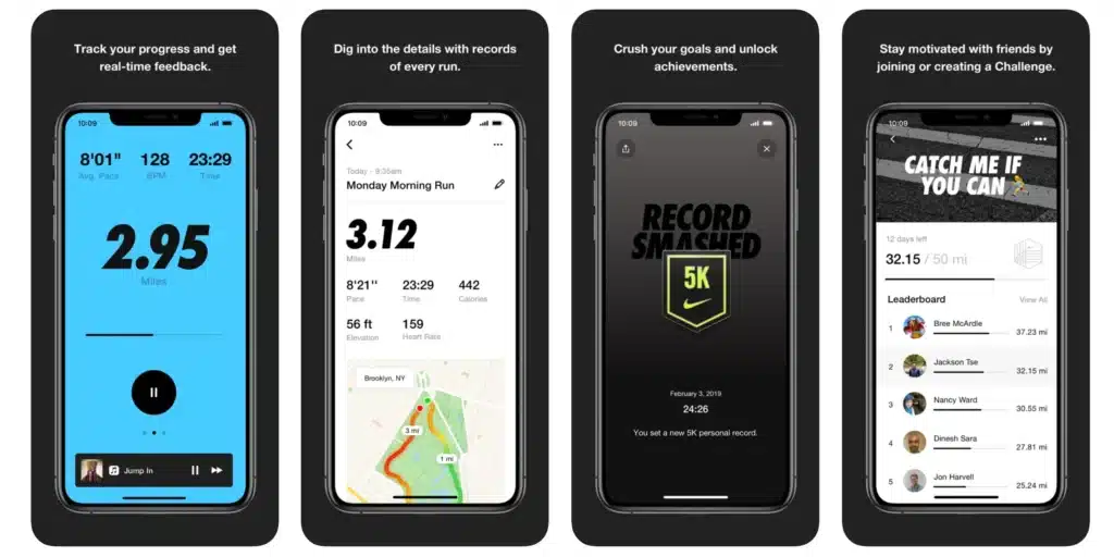 Nike Run Club app