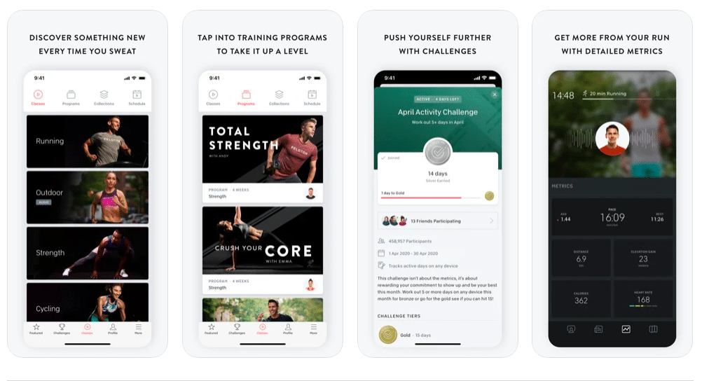 Peloton app