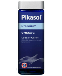 Pikasol® Premium Omega-3 er rangeret som nummer 1 på BedreEndBedst.dk's liste over de bedste fiskeolie/omega-3 i test