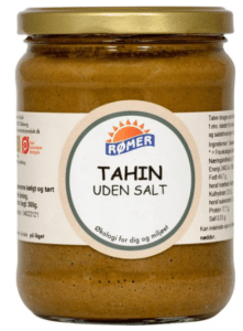 Rømer Tahini Uden Salt Ø er rangeret som nummer 3 på BedreEndBedst.dk's liste over de bedste tahin i test