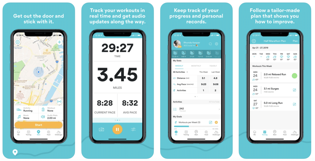 Runkeeper app