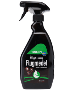 Trikem Renons Mygg & Fästing Spray er rangeret som nummer 5 på BedreEndBedst.dk's liste over de bedste insektsprays til heste i test.