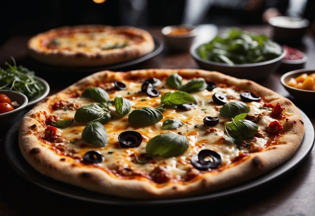 A wide selection of menu items, showcasing the best pizza in Herning