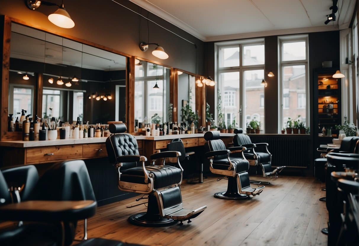 A stylish barber shop in Copenhagen with modern techniques and top-notch services