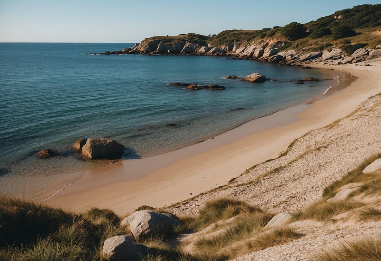 bedste strande på Bornholm